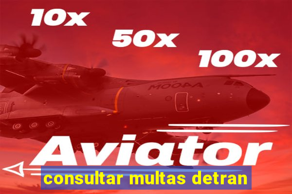 consultar multas detran